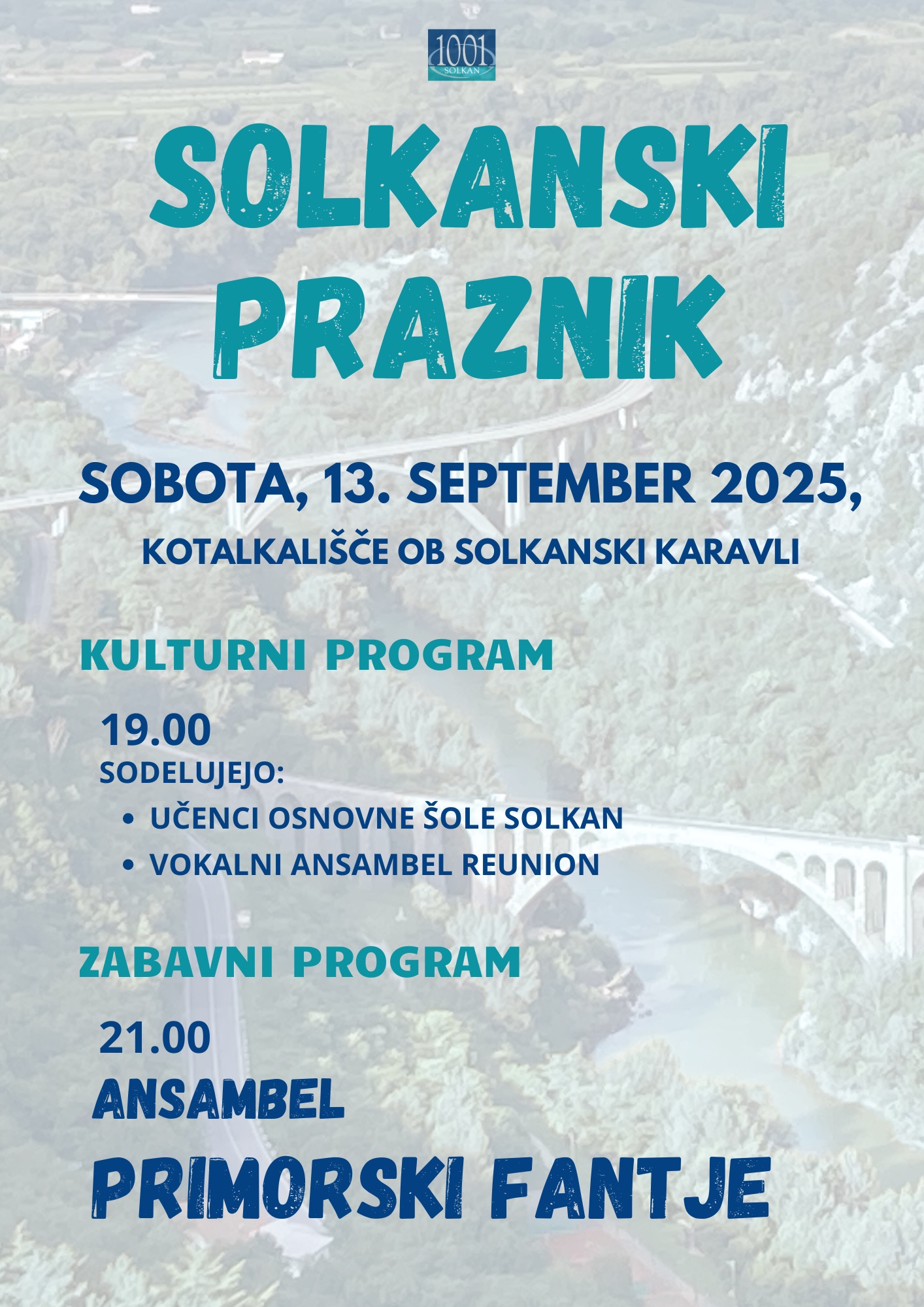 You are currently viewing SOLKANSKI PRAZNIK 13.9.2025 ob 19.00, Kotalkališče ob solkanski karavli