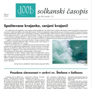 Read more about the article 1001 solkanski časopis FEBRUAR 2026; št.123