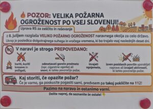 Read more about the article VELIKA POŽARNA OGROŽENOST
